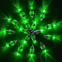 24PCS Green Mini Paper Lantern Lights,Waterproof Balloon Lights Battery Powered Party Lights for Graduation Party Birthday Party Wedding Halloween Christmas Decoration