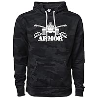 Army Armor Branch Insignia Military Veteran Pullover Hoodie