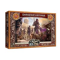 A Song of Ice and Fire Tabletop Miniatures Game Darkstar Retinue Unit Box - Lethal Warriors for Strategic Warfare, Strategy Game for Adults, Ages 14+, 2+ Players, 45-60 Minute Playtime, Made by CMON