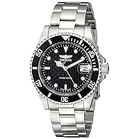 Invicta Men's ILE8926OBA Pro Diver Stainless Steel Watch with Link Bracelet