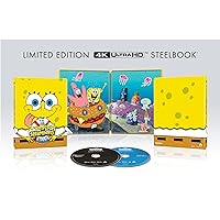 The SpongeBob SquarePants Movie [4K UHD Steelbook+ Blu-Ray + Digital Copy] The SpongeBob SquarePants Movie [4K UHD Steelbook+ Blu-Ray + Digital Copy] 4K