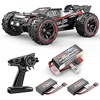 HYPER GO H14BM 1/14 Brushless RC Cars for Adults Fast 50 mph, RC Trucks 4wd Offroad Waterproof, Extreme RC Truggy with 3S Battery for Snow Sand(3 x 3S Battery included, 2 x 3S charging cable included)