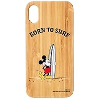 Surf Mickey SM18SS-IP03 Born to SURF iPhone X Case, Natur