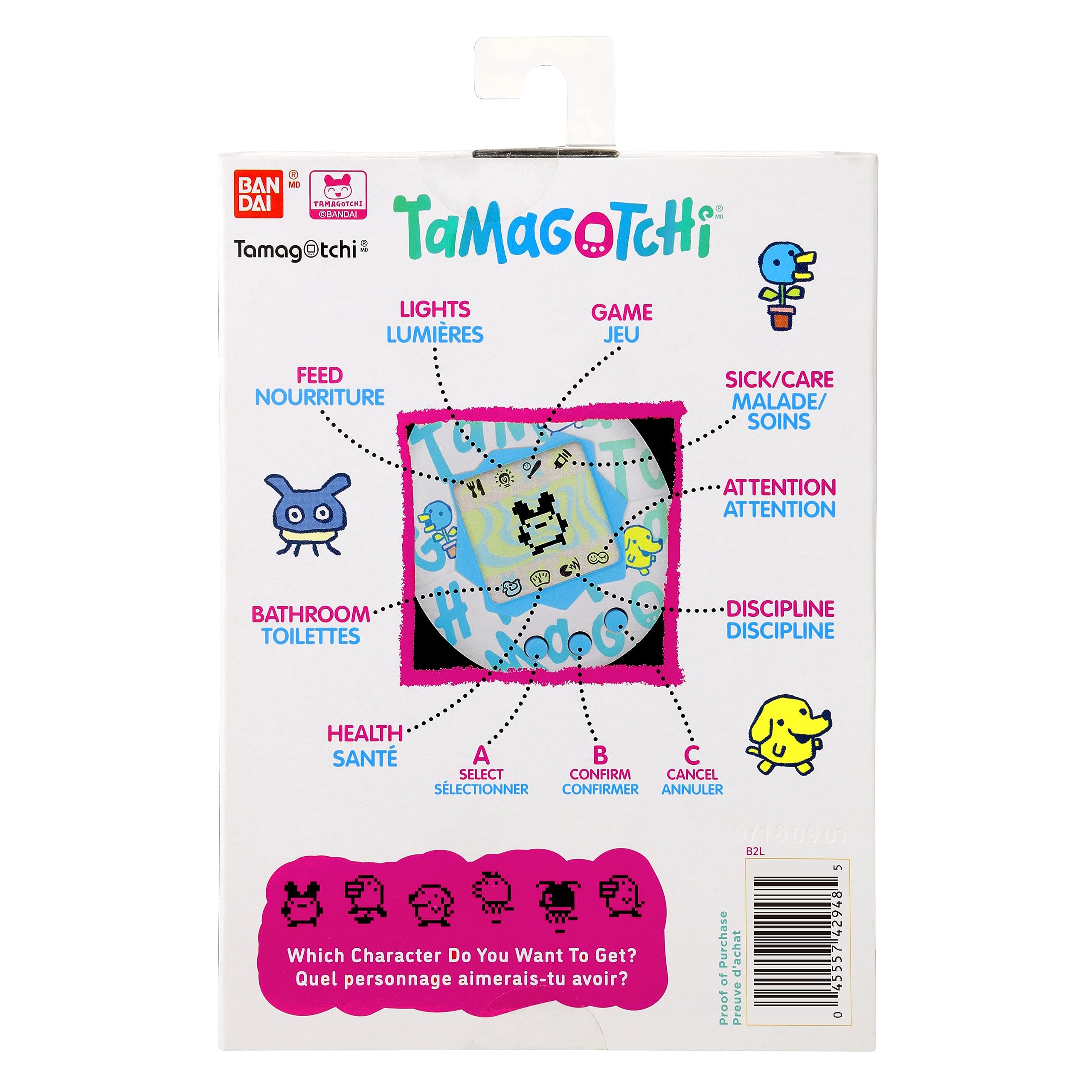 Tamagotchi Original - Sky (Updated Logo)
