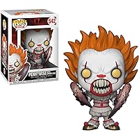 Pennywise w/ Spider Legs: Fun ko P o p ! Vinyl Figure Bundle with 1 Compatible 'ToysDiva' Graphic Protector (#542 / 29526 - B)