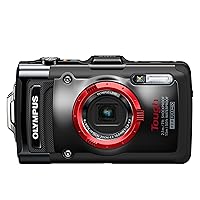 Olympus Stylus TOUGH TG-2 Digital Compact Camera - Black (12MP, 4x Wide Optical Zoom) 3 inch OLED - International Version (No Warranty)