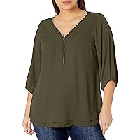 City Chic Women's Top Sexy Fling E/S