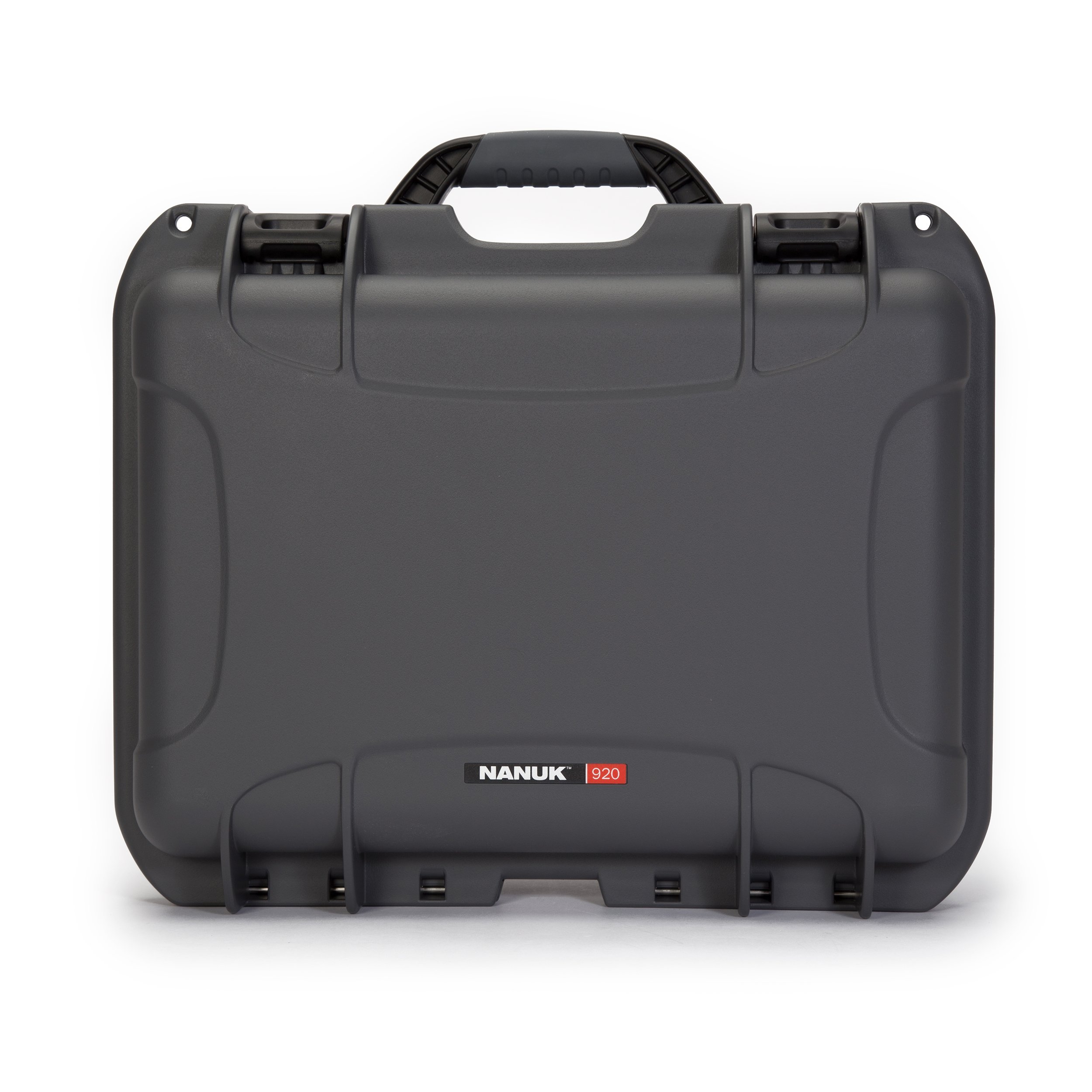 Nanuk 920 Waterproof Hard Case with Lid Organizer and Padded Divider - Graphite