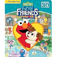 Sesame Street Elmo, Big Bird, and More! - Furry Friends Forever First Look and Find Activity Book - PI Kids Sesame Street Elmo, Big Bird, and More! - Furry Friends Forever First Look and Find Activity Book - PI Kids Board book