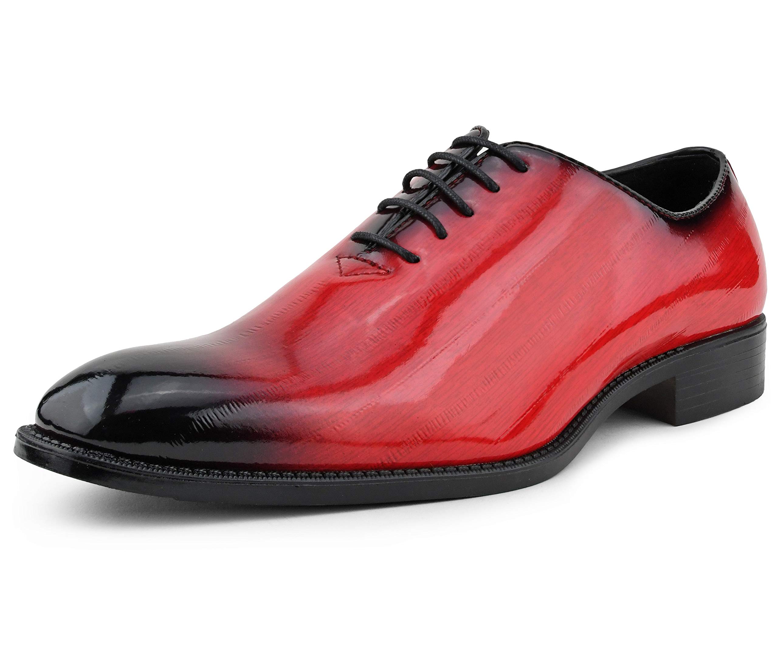 Mua Bolano Brayden - Men's Dress Shoes - Exotic EEL Skin Print, Oxford  Lace-Ups, Black Burnished Toe - Exotic Formal Shoes for Men - Original,  Designer Shoes trên Amazon Mỹ chính hãng 2023 | Giaonhan247