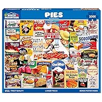Pies - 1000 Piece Jigsaw Puzzle for Adults, Children, Grandparents