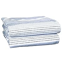 T-FAL Premium Dual-Sided Skipping Striped Kitchen Towels (2-Pack), 18