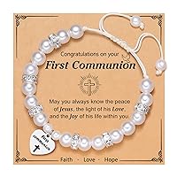 First Communion Gifts for Girls Charm Bracelets Handmade Jewelry Gifts