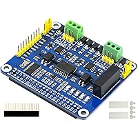 2-Channel Isolated CAN Bus Expansion HAT for Raspberry Pi, MCP2515 +  SN65HVD230 Dual Chips Solution, Multi Onboard Protection Circuits