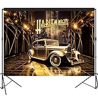 Harlem Nights Backdrop Photography Background 7x5feet Studio Photo Booth Props