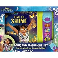 Disney Encanto - Time to Shine Interactive Book and Sound Flashlight Toy Set - PI Kids Disney Encanto - Time to Shine Interactive Book and Sound Flashlight Toy Set - PI Kids Board book