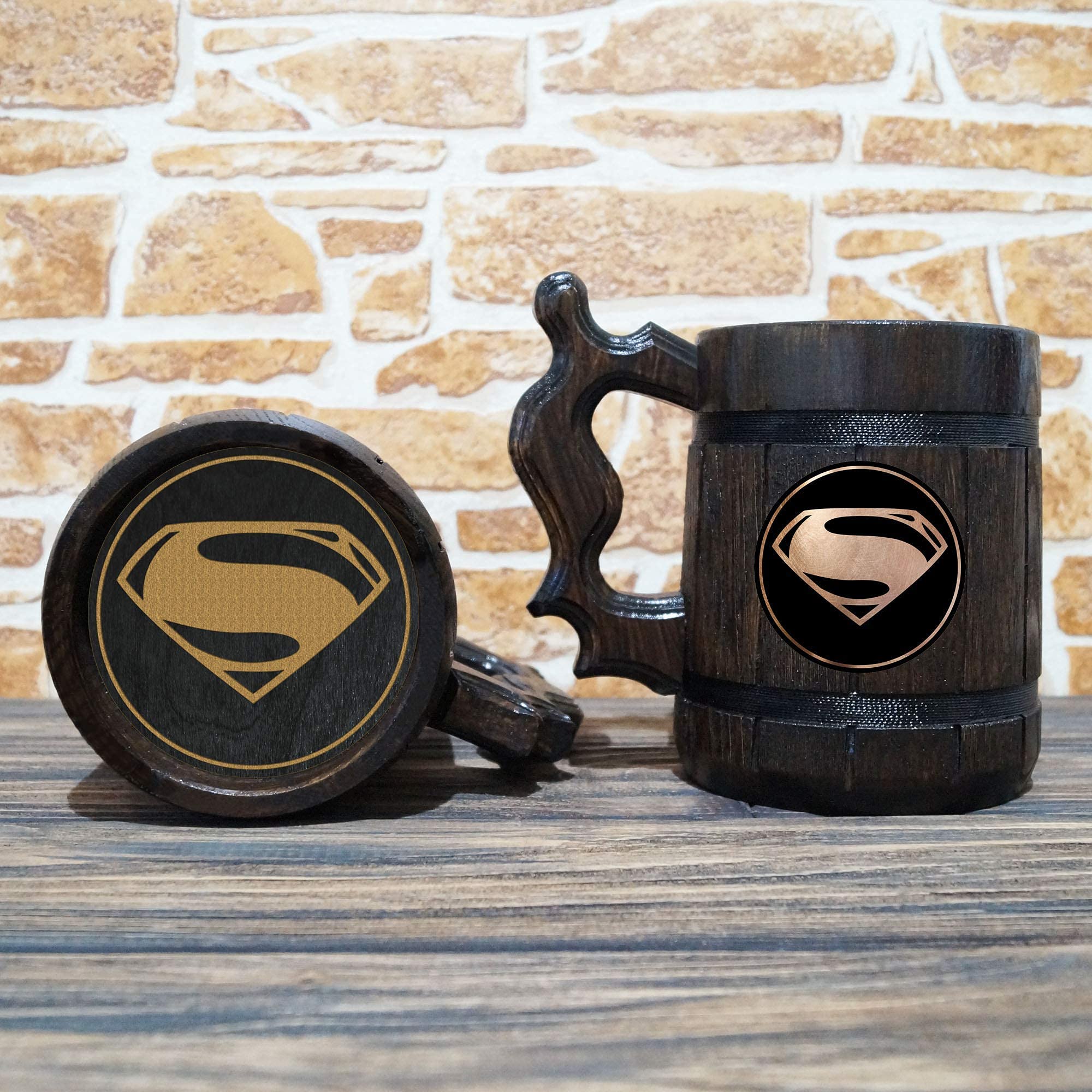 Superhero Comics Beer Mug, 22 oz, Beer Stein, Comics Fan Wedding Gift, Personalized Stein, Gifts For Him, Custom Gift for Men