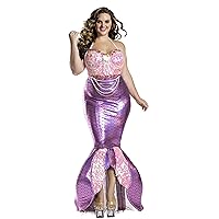 Women's Plus-Size Blushing Beauty Mermaid Adult Costume