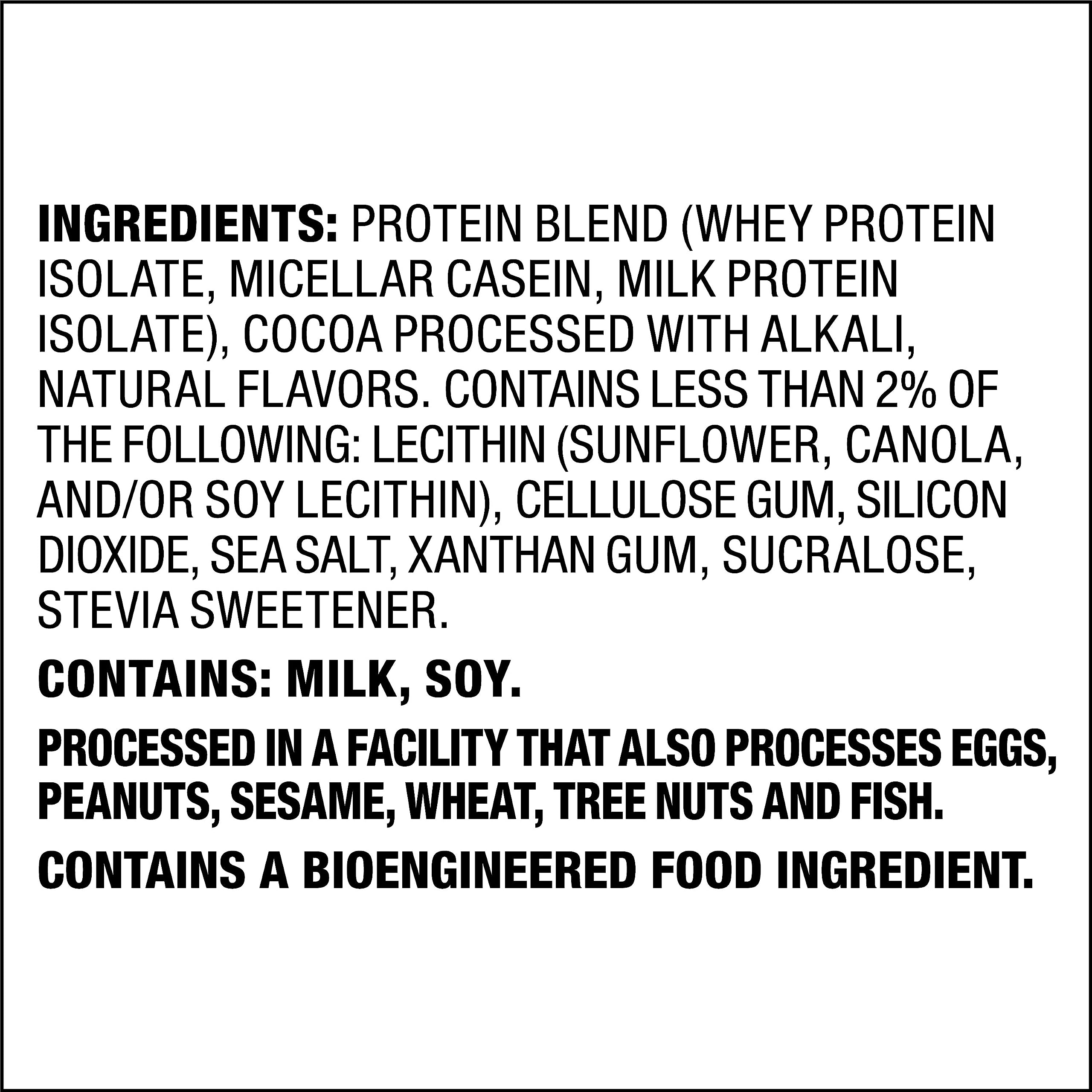 Quest Nutrition Chocolate Milkshake Protein Powder; 22g Protein; 1g Sugar; Low Carb; Gluten Free; 1.6 Pound; 24 Servings