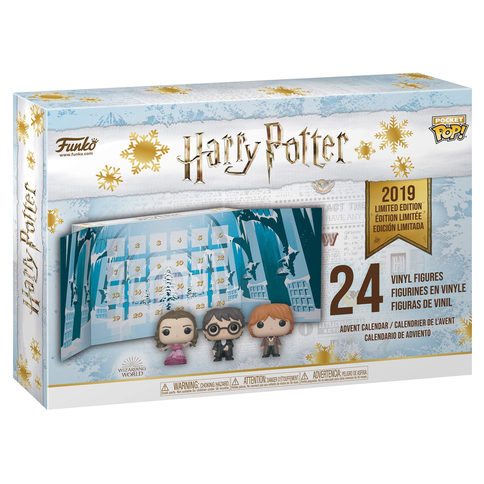 Funko Advent Calendar: Harry Potter 2019, 24Pc, Multicolor, std