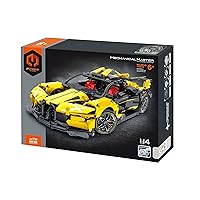 STEM Mechanical Transmission Engineering Building Toy, 1:14 Scale Super car Blocks Take Apart Toy, 1103 Pcs DIY Building Kit, Learning Engineering Construction Toys