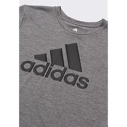adidas Boys' Stay Dry Moisture-Wicking Aeroready Short Sleeve T-Shirt