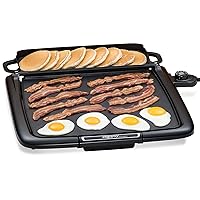 Presto 07023 XL Cool-Touch Electric Griddle and Warmer Plus