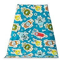 Sivio Kids Weighted Blanket, 5 lbs, 36 x 48 inches, 100% Natural Cotton Heavy Blanket for Kids and Toddler, AI Robot Theme