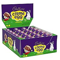 CREME EGG Milk Chocolate Candy, Easter, 1.2 oz Eggs (48 Count)
