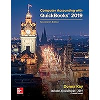 Computer Accounting with QuickBooks 2019 Computer Accounting with QuickBooks 2019 Loose Leaf Spiral-bound Book Supplement