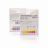 pH Paper for Testing pH Balance in the Body, 4.5-10 Scale (100 Strips)