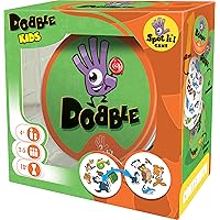 Asmodee- Dobble Kids Colour 8231, (Italian Language ) - Italian Language