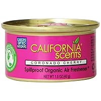 Spillproof Organic Air Freshener, Coronado Cherry, 1.5 Ounce Canister (Pack of 4)