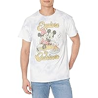 Disney Characters Outdoors Young Men's Short Sleeve Tee Shirt