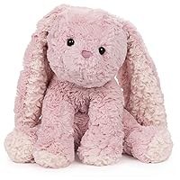 GUND Cozys Collection Bunny Stuffed Animal, Spring Decor, Plush Bunny for Ages 1 and Up, Pink, 10