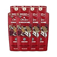 Old Spice Body Wash for Men, AlphaScentauri, Long Lasting Lather, 24.0 fl oz (Pack of 4)