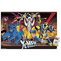 Marvel Comics - The X-Men - Group Wall Poster with Push Pins