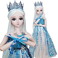 Ice Princess 1/3 BJD Doll 60cm 24inch 19 Ball Jointed Dolls SD Toy