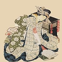 Orenco Originals Asian Kimonoed Courtesan 14 Count Counted Cross Stitch Patterns by Hokusai