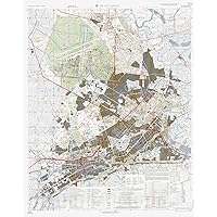 Historic Map - Sai Gon (Saigon) / Map of Saigon (Ho Chi Minh City), Issued in December 1964 by The US Army Map Service, 1964, U.S. Army Corps of Engineers - Vintage Wall Art 24in x 30in