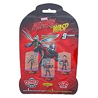 Domez/ Marvel Ant-Man & The Wasp - Series 1 - Collectible Minis | 9 to Collect | Contains 1 Ant Man Movie Character | Collect, Connect & Display These Mini Action Figures | Super Hero Toy Figurines