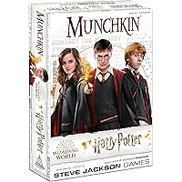 Munchkin Deluxe Board Game (Base Game), Family Board & Card Game, Adults,  Kids, & Fantasy Roleplaying Game, Ages 10+, 3-6 Players, Avg Play Time 120