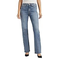Silver Jeans Co. Women's 90s Vintage High Rise Bootcut Jeans-Legacy
