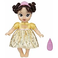 Disney Princess Belle Baby Doll with Baby Bottle & Tiara