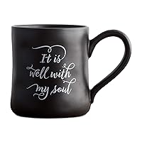DaySpring - It Is Well with My Soul - Inspirational Ceramic Coffee Mug, 12 oz (71455)