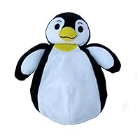 J.L. Childress Boo Boo Zoo Reusable Ice Pack for Babies, Toddlers and Kids - Kids Ice Pack for Boo Boos - Soft Hug for Injuries, Fevers & Pain Relief - Reusable Gel Pack Boo Boo Buddy - Penguin