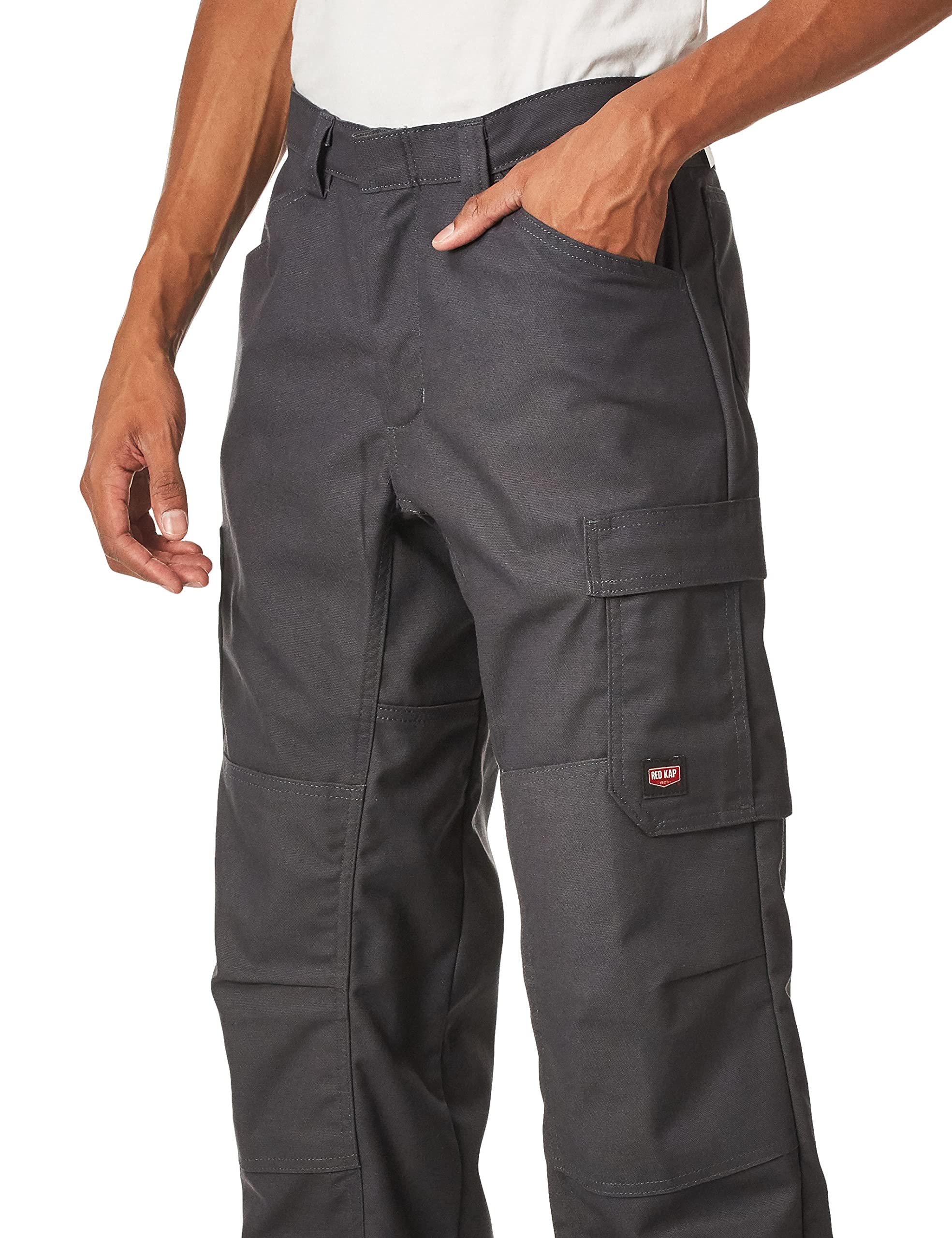 Red Kap Men's Double Knee No-Scratch Shop Pants