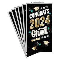 Hallmark Pack of Graduation Money Holders or Gift Card Holders (6 Cards with Envelopes) Congrats, 2024 Grad