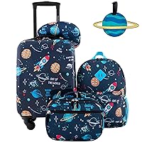 Travelers Club Kids Luggage, Space, 5-Piece Set