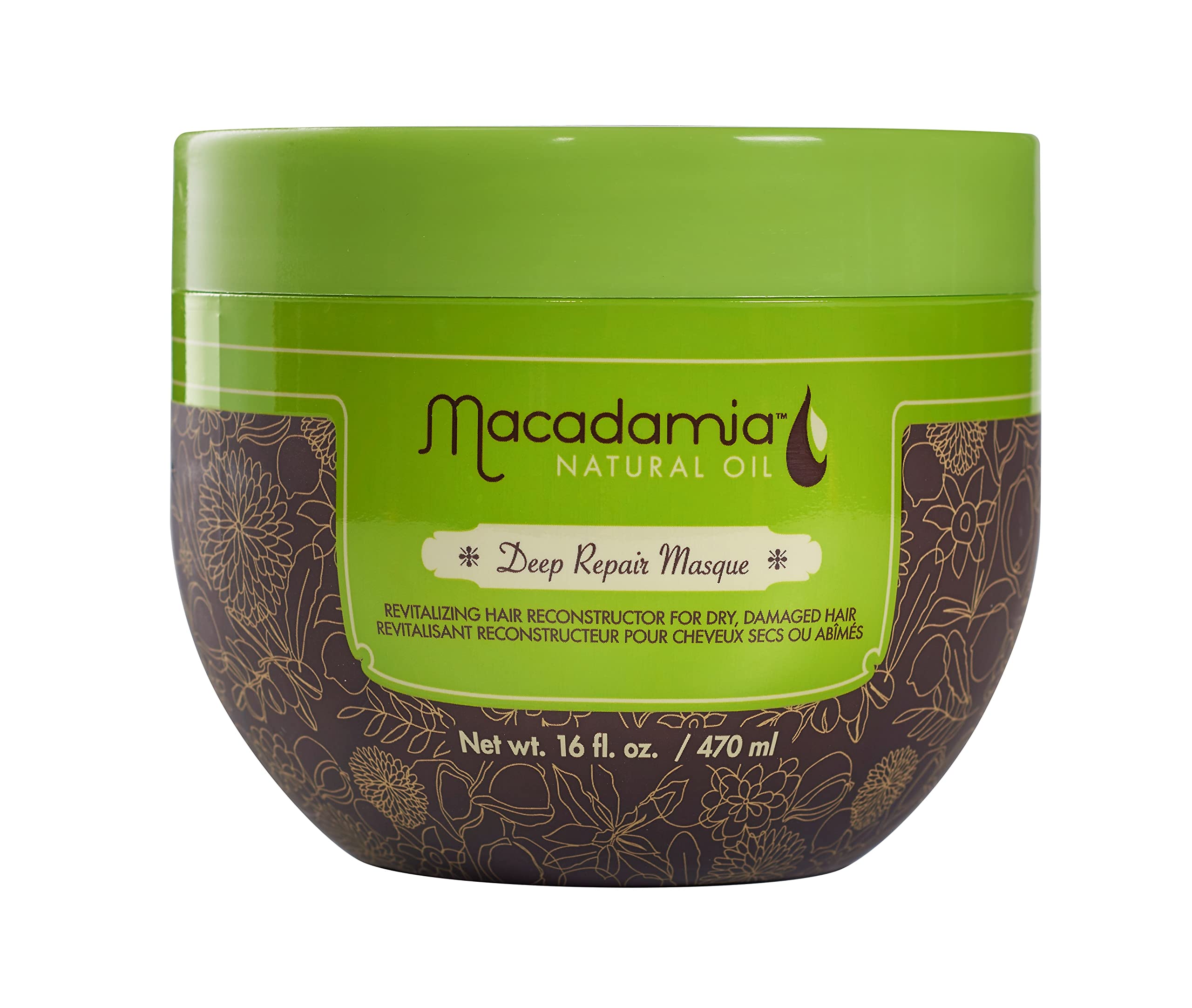Macadamia Natural Oil Deep Repair Masque, 16 FL OZ
